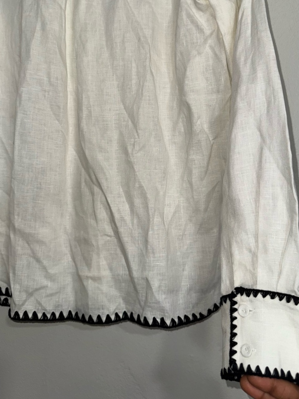FIGUE Prudence Top Chalk Sz 4 - Picture 12 of 14